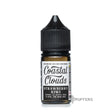 coastal clouds salt strawberry kiwi 30ml e-juice bottle