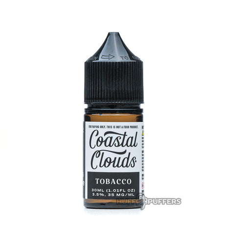 tobacco 30ml bottle by coastal clouds salt