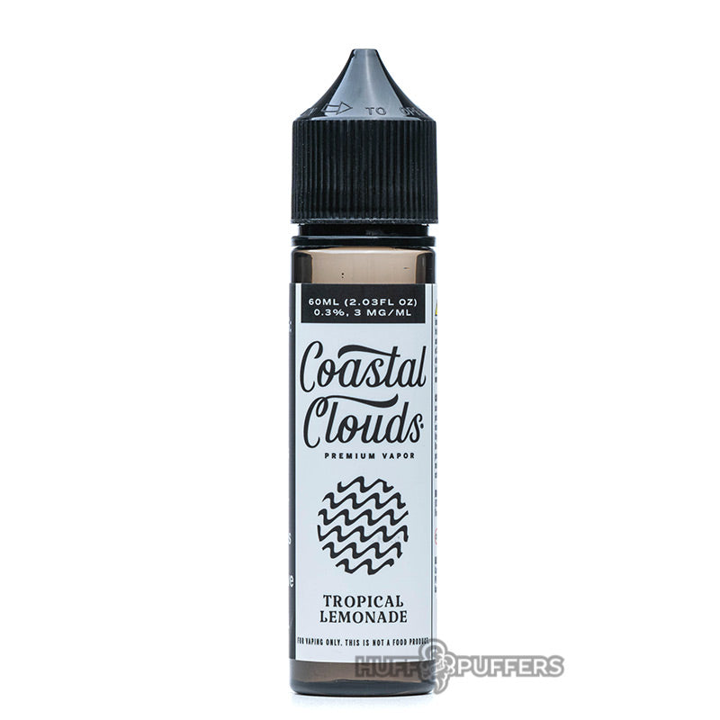tropical lemonade 60ml bottle by coastal clouds