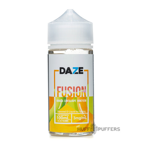 daze fusion banana cantaloupe honeydew 100ml e-juice bottle