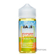 daze fusion yellow green red mango iced 100ml e-juice bottle