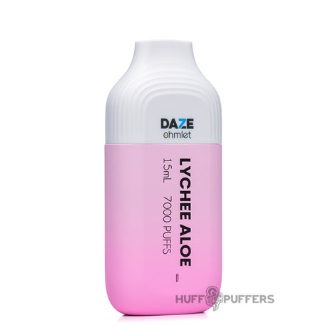 daze ohmlet disposable vape lychee aloe