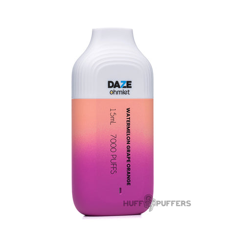 daze ohmlet disposable vape watermelon grape orange