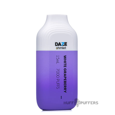 daze ohmlet disposable vape white grapeberry