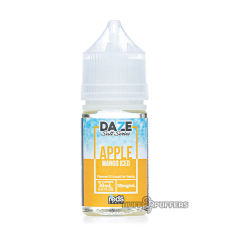 daze salt series apple mango iced 30ml e-juice bottle