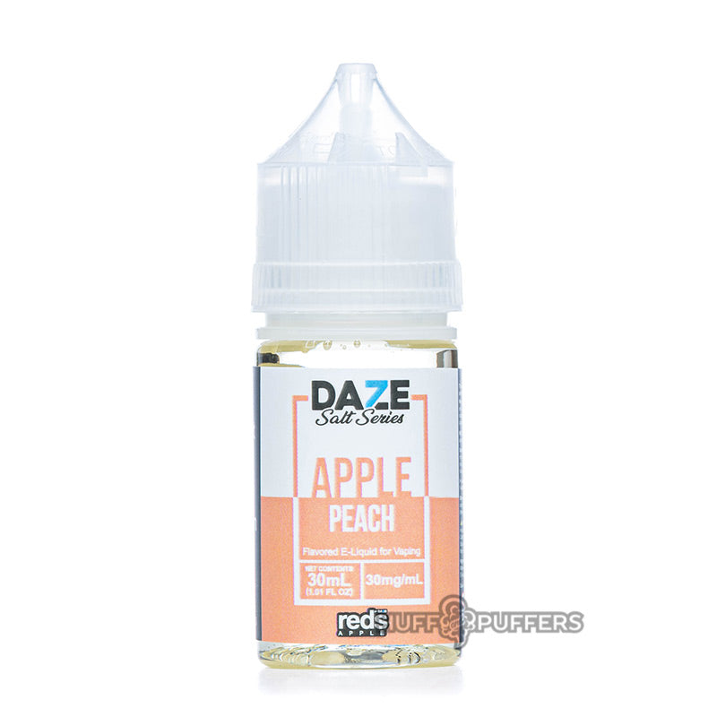 daze salt series apple peach 30ml e-juice bottle