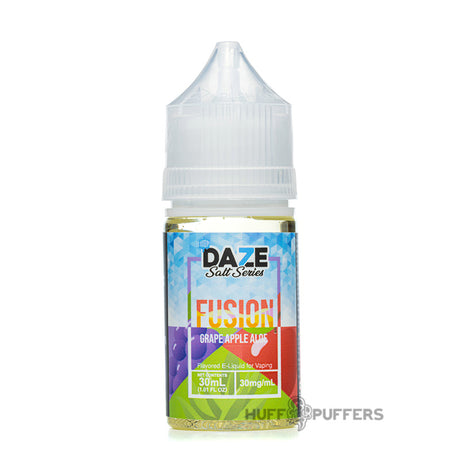 Picture of vape juice bottle: Daze Fusion Salt Nic (Iced Grape Apple Aloe)