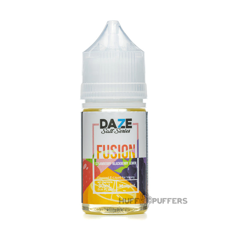 daze fusion salt series strawberry blackberry lemon 30ml e-juice bottle