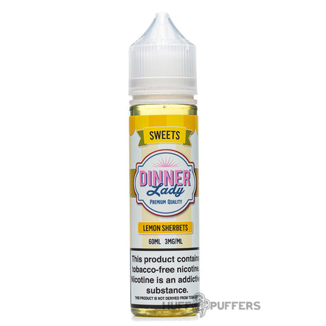 dinner lady lemon sherbets 60ml e-juice bottle