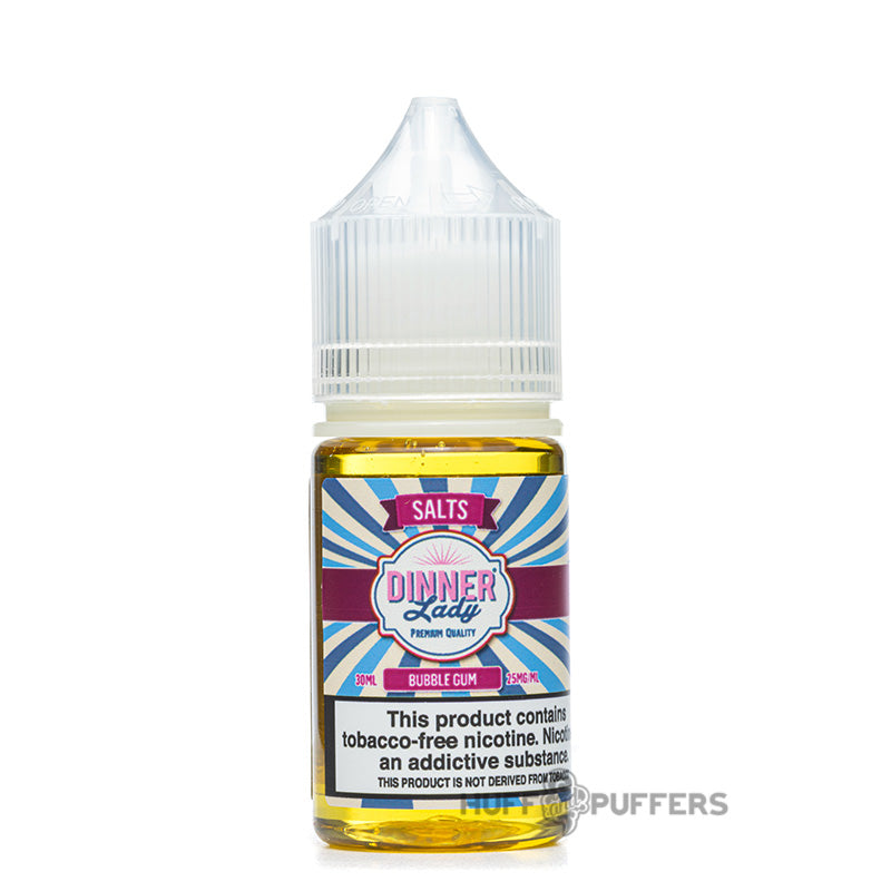 Bubble Gum Salt Nicotine E-Juice 30mL | Dinner Lady Bubble Gum Salt Nicotine E-Juice 30mL | Dinner Lady