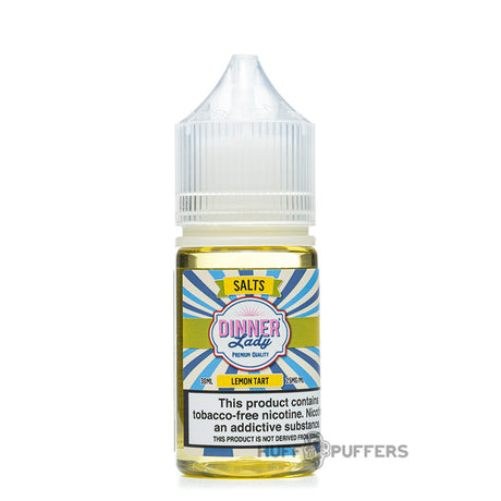 dinner lady salts lemon tart 30ml e-juice bottle