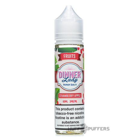 dinner lady strawberry apple 60ml e-juice bottle