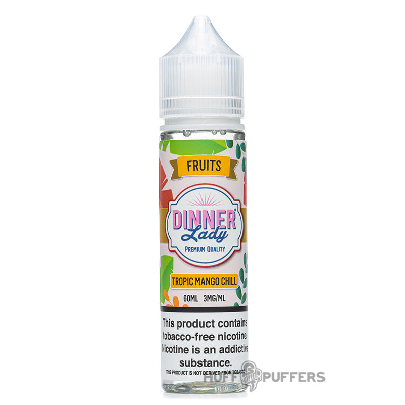 dinner lady tropic mango chill 60ml e-juice bottle