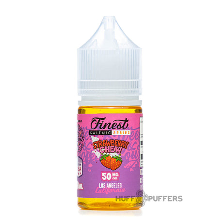 finest salnic series strawberry chew 30ml e-juice bottle