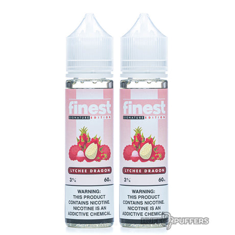 2 60ml bottles of lychee dragon by finest signature edition