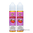 finest sweet & sour strawberry chew 2 60ml e-juice bottles