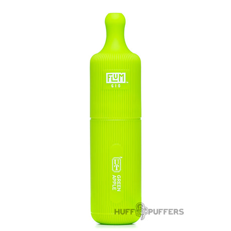 flum gio disposable vape green apple