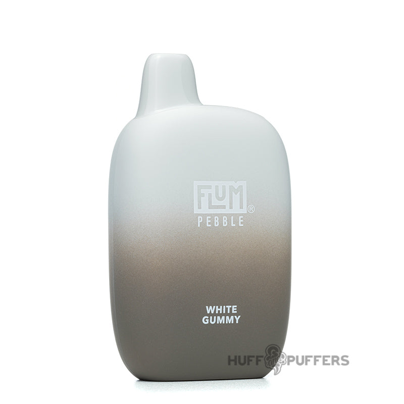 flum pebble disposable vape white gummy