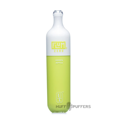 flum zero disposable vape green apple