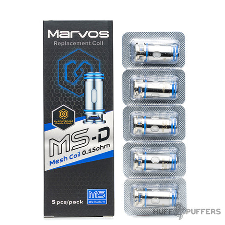 freemax marvos ms-d coils 0.15 ohm 5 pack