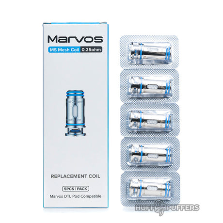 freemax marvos ms mesh coil 0.25 ohm 5 pack