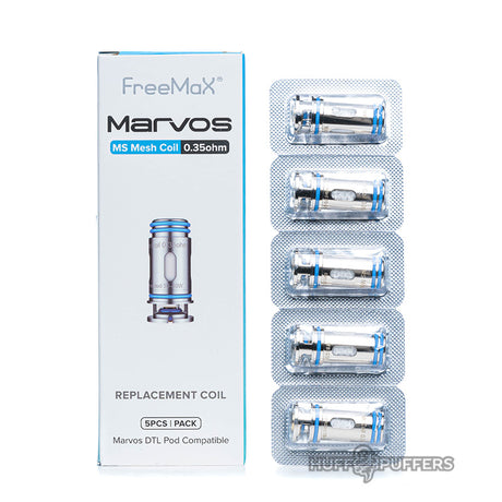 freemax marvos ms mesh coil 0.35 ohm 5 pack