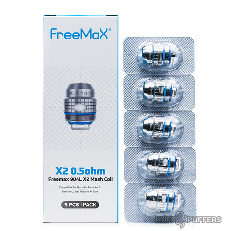 freemax 904l x2 mesh coils 5 pack