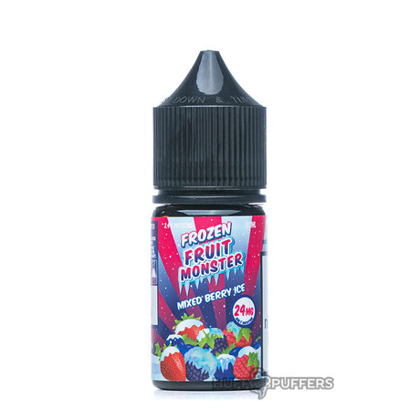 mixed berry ice 30ml e-juice bottle by frozen fruit monster salt