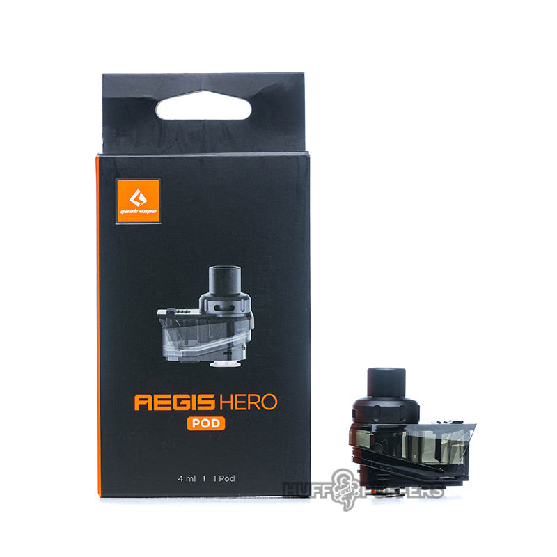 geekvape aegis hero replacement pod with box packaging