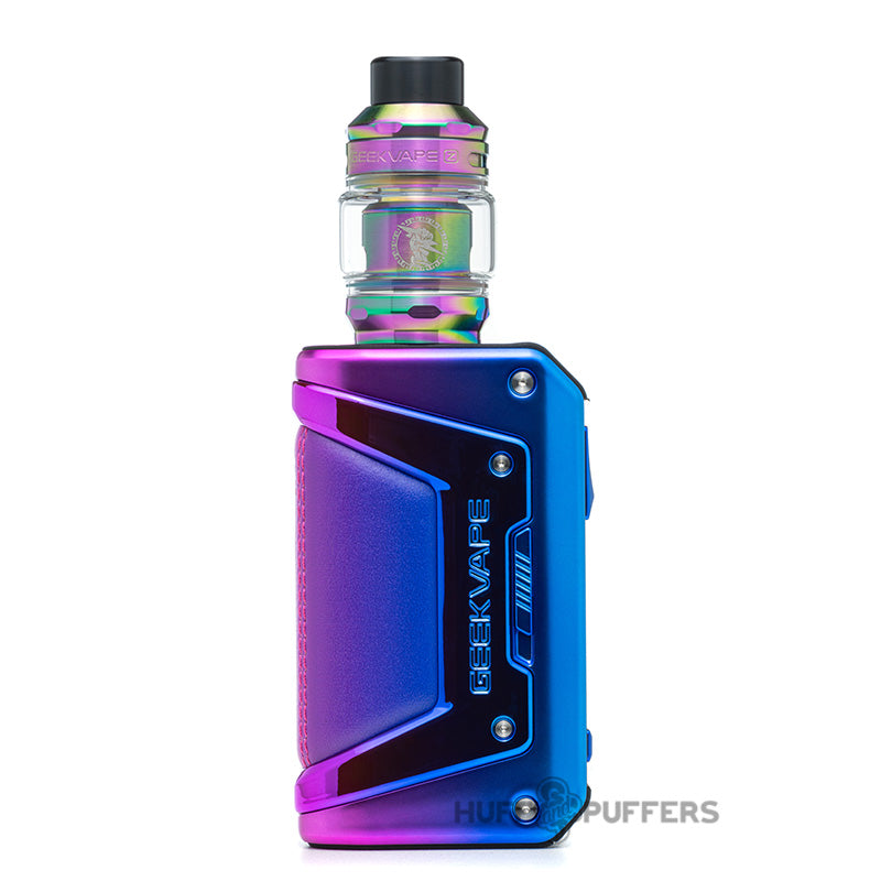 geekvape l200 aegis legend 2 kit rainbow purple