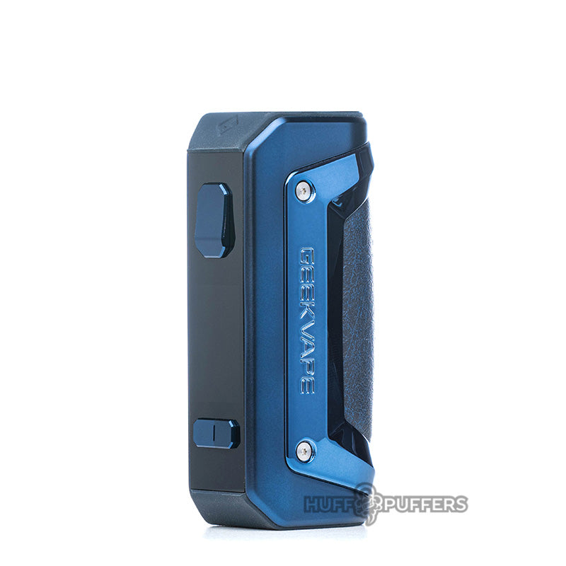 geekvape s100 box mod aegis solo in navy blue front led view
