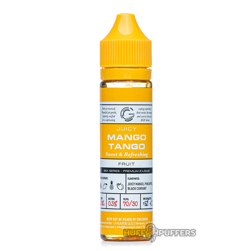 glas basix mango tango 60ml e-juice bottle