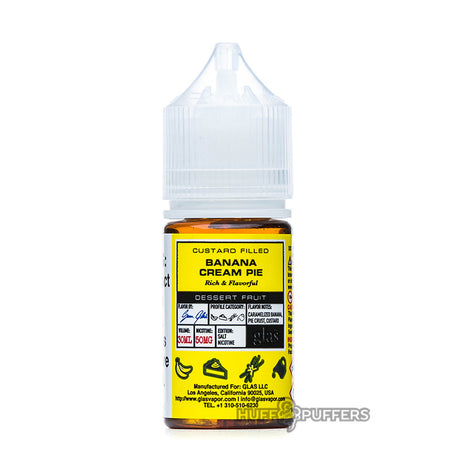 banana cream pie 30ml bottle by glas basix salt