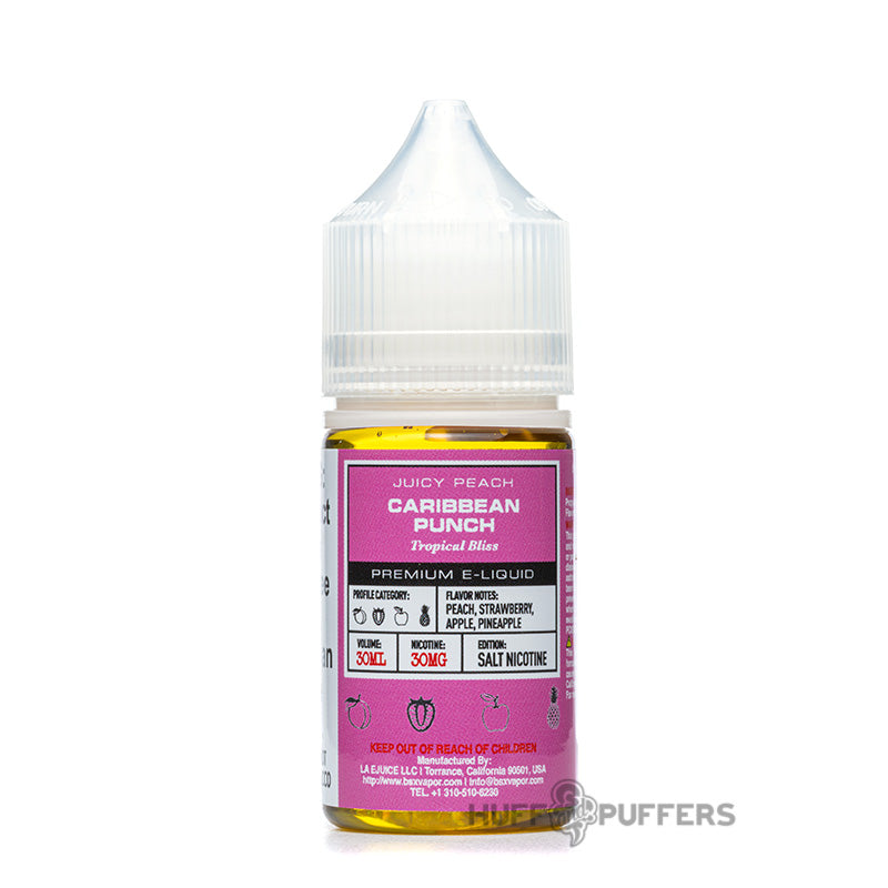 glas basix salt caribbean punch 30ml e-juice bottle