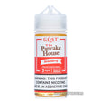 the pancake house strawberry 100ml e-liquid bottle by gost vapor