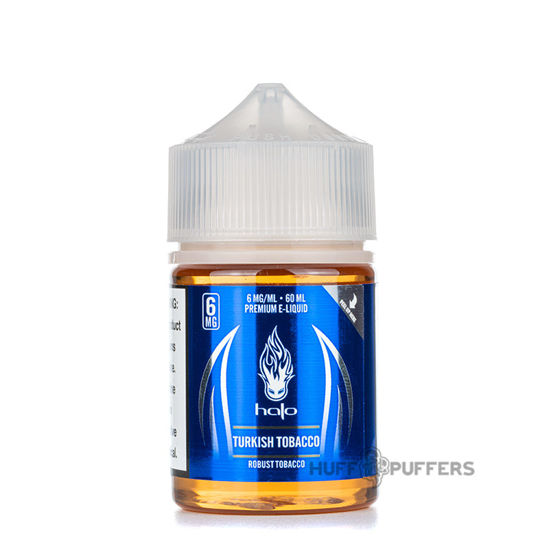 halo cigs turkish tobacco 60ml e-juice bottle