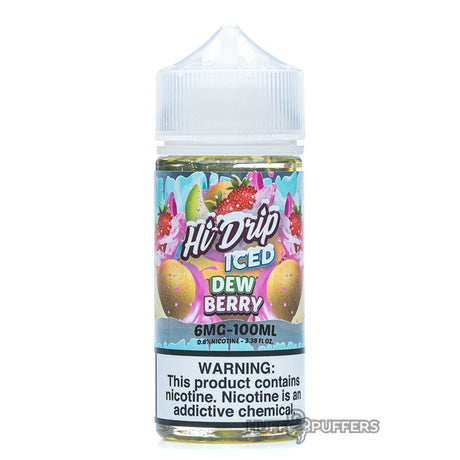 iced dew berry e-liquid 100ml bottle by hi-drip