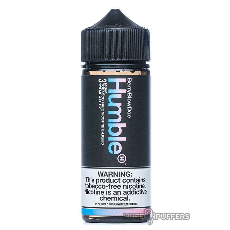 berry blow doe 120ml e-juice bottle by humble juice co.