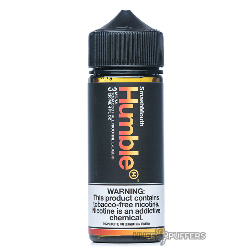 humble smash mouth 120ml e-juice bottle