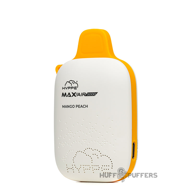 hyppe max air disposable vape mango peach