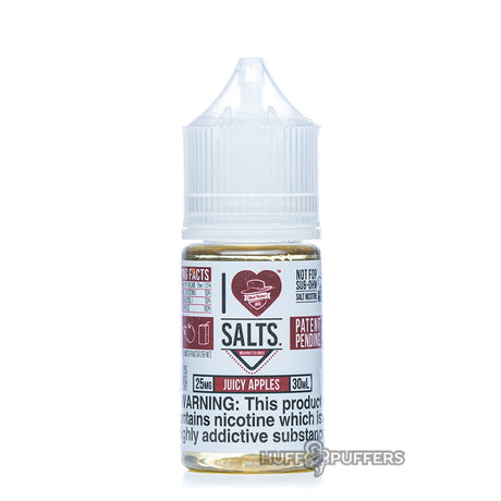 i love salts juicy apples 30ml bottle by mad hatter juice