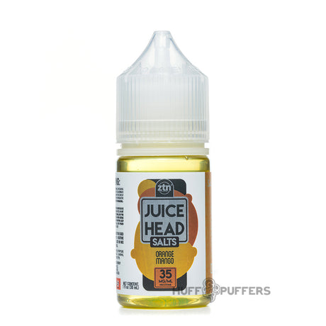 juice head salts ztn orange mango 30ml e-juice bottle