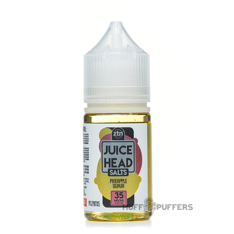 juice head salts ztn pineapple guava 30ml e-juice bottle