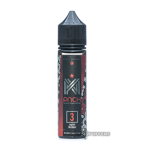 khali vapors devil's punchbowl 60ml e-juice bottle
