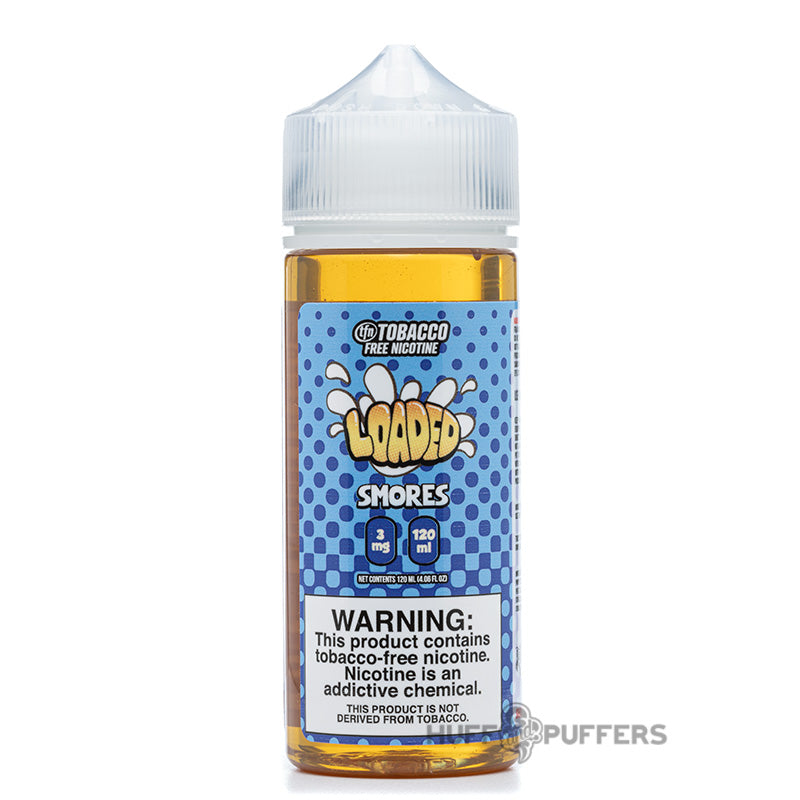 loaded e juice smores 120ml e-liquid bottle tfn