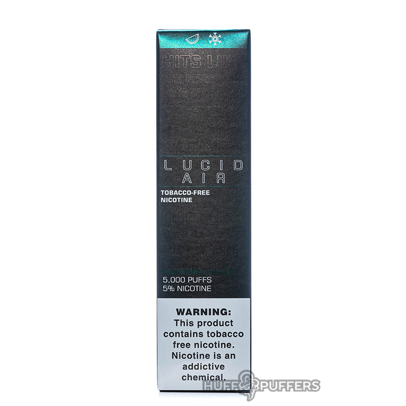lucid air disposable vape watermelon ice by shijin vapor