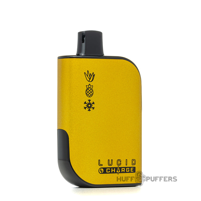 lucid charge disposable vape aloe pineapple ice