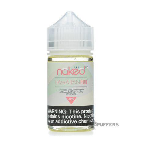 naked 100 ice hawaiian pog ice 60ml e-juice bottle