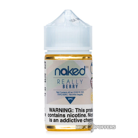 naked 100 really berry 60ml e-juice bottle