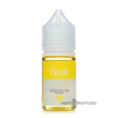 nkd 100 salt maui sun 30ml e-juice bottle